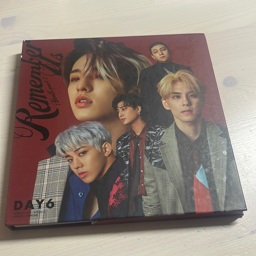 Day 6 Remember Us - Photo book, CD, + 2 Photo cards kpop